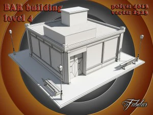 bar all 10 levels 3D Model