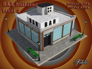 bar all 10 levels 3D Model