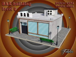 bar all 10 levels 3D Model