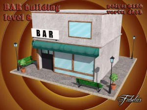 bar all 10 levels 3D Model
