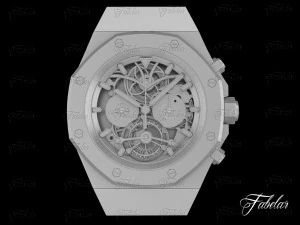 Uhr 28 keine Texturen 3D Modell