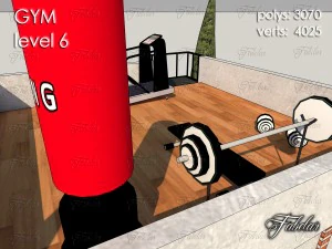 gym level 6 3D Model