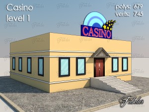 casino level 1 3D Model