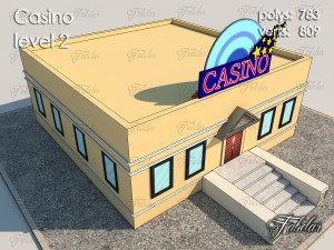 casino level 2 3D Model