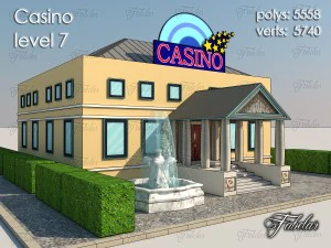 कैसीनो स्तर 7 3D मॉडल