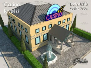 casino nivel 8 Modelo 3D