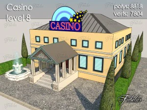 casino nivel 8 Modelo 3D