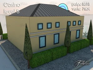 casino nivel 8 Modelo 3D