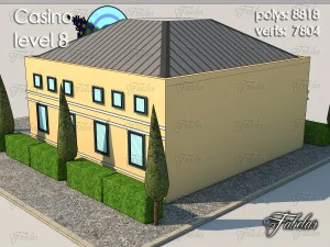 casino nivel 8 Modelo 3D