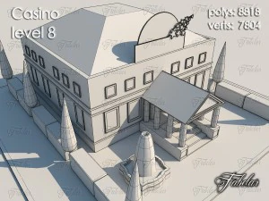 casino nivel 8 Modelo 3D