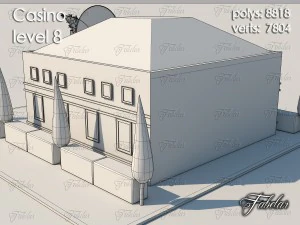 casino nivel 8 Modelo 3D