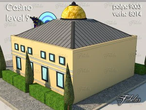 kasino tingkat 9 Model 3D