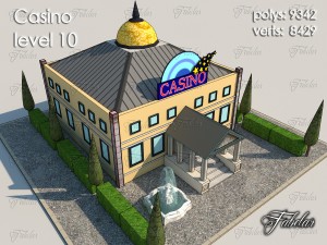 casino level 10 3D मॉडल