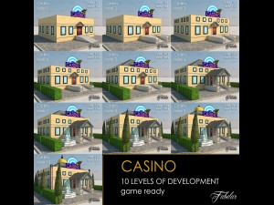 casino all 10 levels 3D 모델