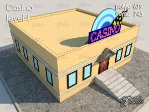 casino all 10 levels 3D Model