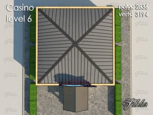 casino all 10 levels 3D Model