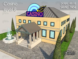 casino all 10 levels 3D Model
