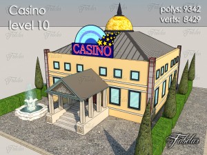 casino all 10 levels 3D Model