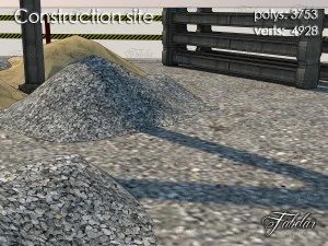 建設現場 3Dモデル