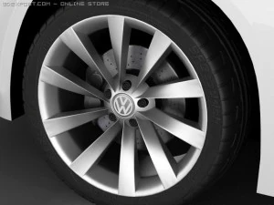 volkswagen scirocco 3D Model