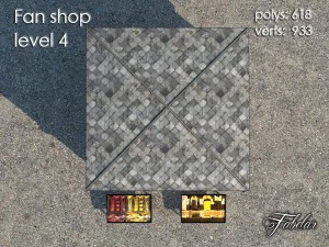 fan shop level 4 3D Model