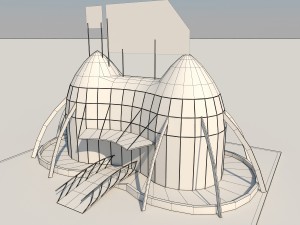 fan shop all 10 levels 3Dモデル