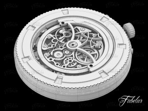 watch 32 no textures 3D Model