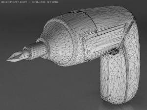 Bosch cordless screwdriver ixo 3D-Modell