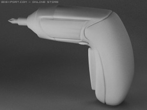 Bosch cordless screwdriver ixo 3D-Modell