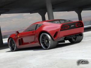ferrari concept collection 3D Модель