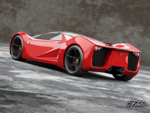 ferrari concept collection 3D Модель