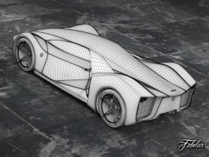 ferrari concept collection 3D Модель
