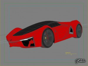ferrari concept collection 3D Модель
