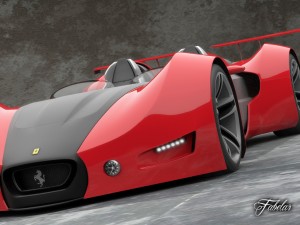 ferrari concept collection 3D Модель