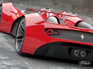ferrari concept collection 3D Модель