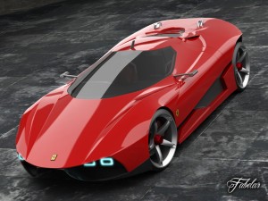 ferrari concept collection 3D Модель