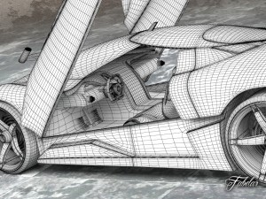 ferrari concept collection 3D Модель