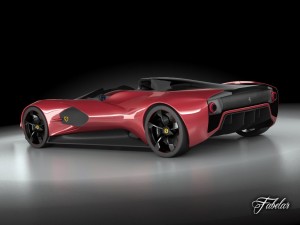 ferrari concept collection 3D Модель