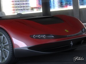 ferrari concept collection 3D Модель