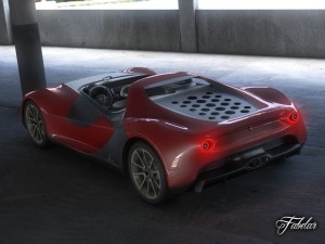 ferrari concept collection 3D Модель