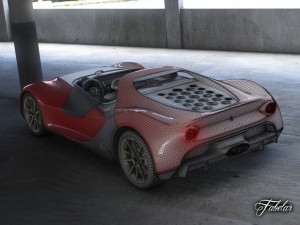 ferrari concept collection 3D Модель