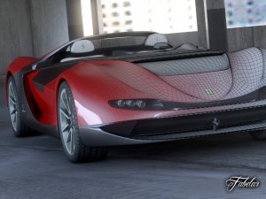ferrari concept collection 3D Модель