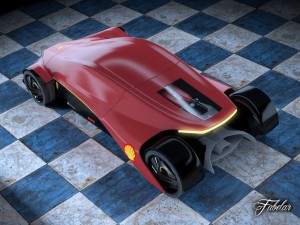 ferrari concept collection 3D Модель