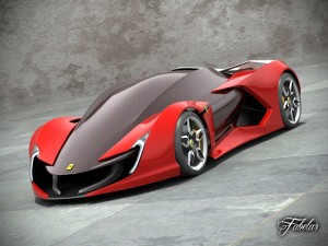 ferrari concept collection 3D Модель