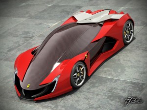 ferrari concept collection 3D Модель