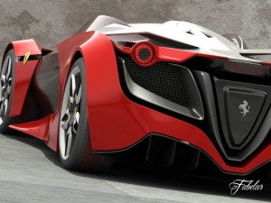 ferrari concept collection 3D Модель
