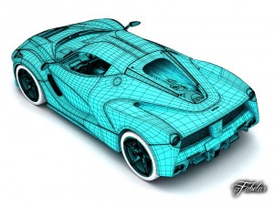 ferrari concept collection 3D Модель