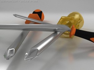 screwdrivers Modello 3D