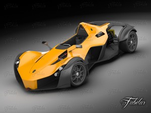 bac mono Modèle 3D