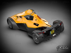 bac mono Modèle 3D